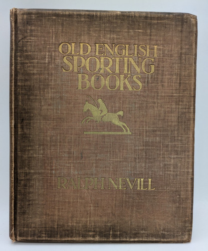 Old english sporting - english, books
