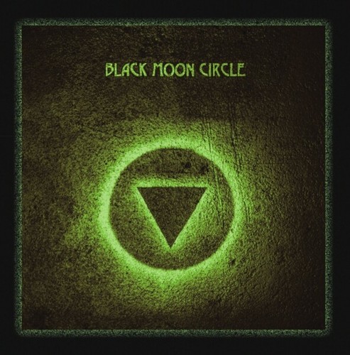 Black moon circle the - moon, studio
